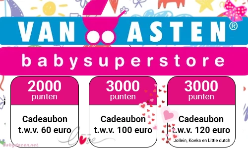 Shoptegoed winnen Van Asten Baby superstore